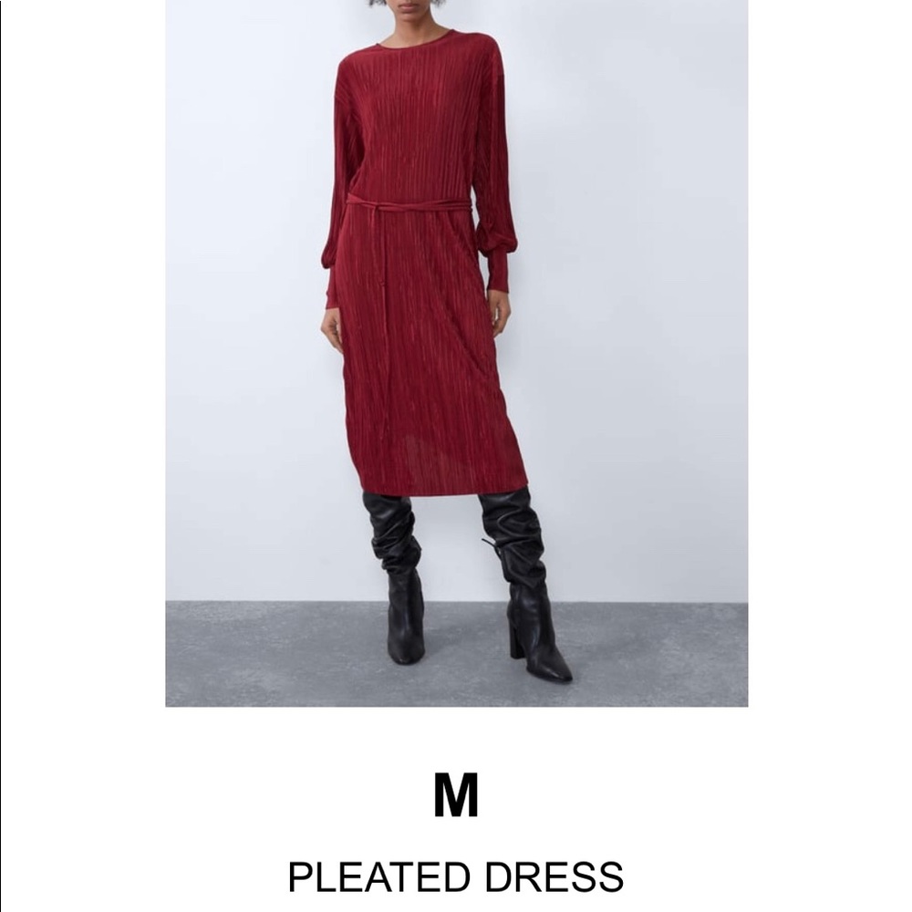 Pleated Dress